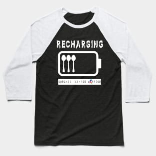 Recharging Spoons (white) Baseball T-Shirt